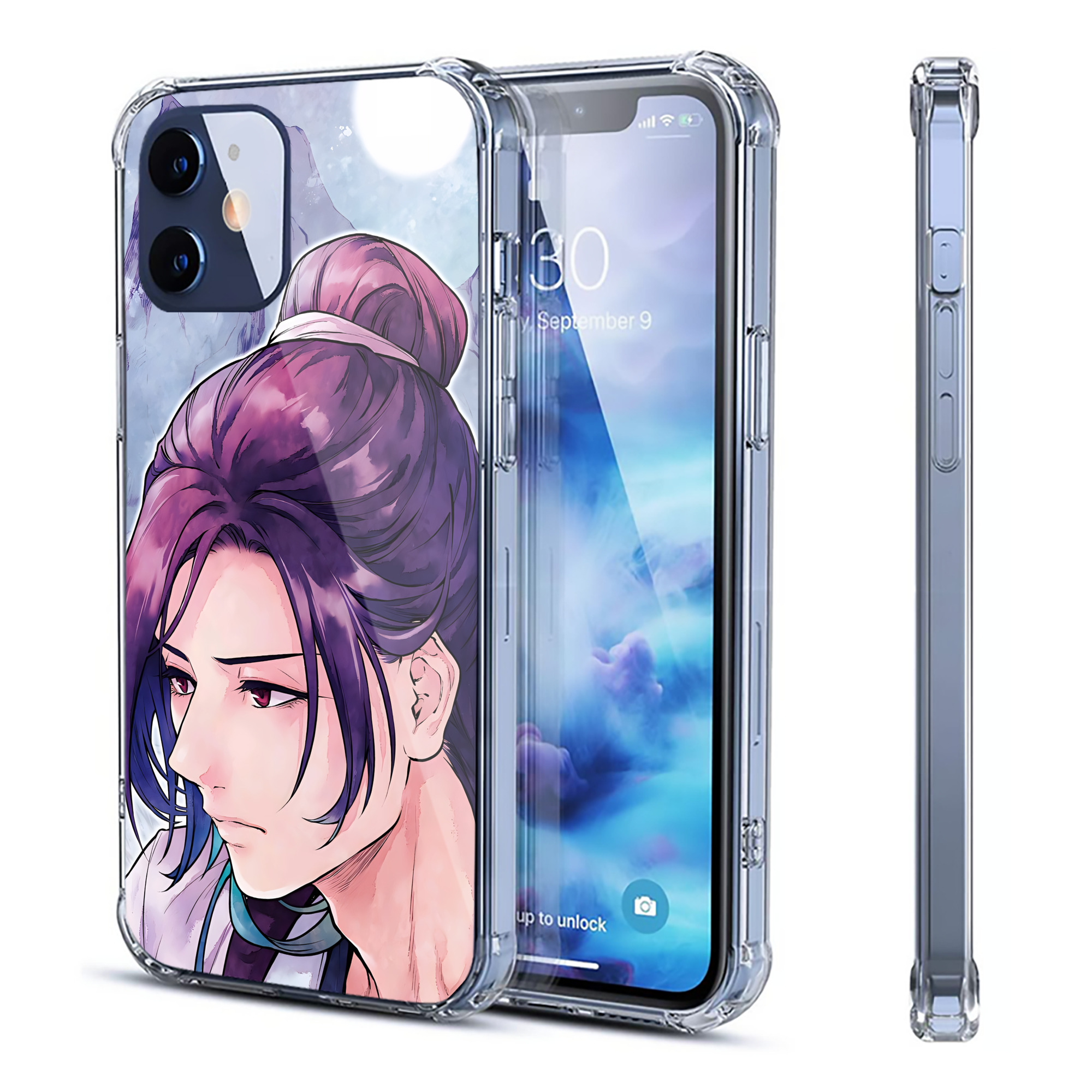 （画像用） 薬屋のひとりごと The Apothecary Diaries 【iPhone 12シリーズ対応】透明スマホケース（クリアソフトケース）